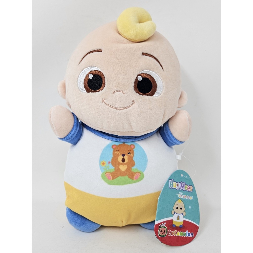 Original Squishmallows HugMees 10" Cocomelon JJ Plush Doll SQCM00009 NEW!
